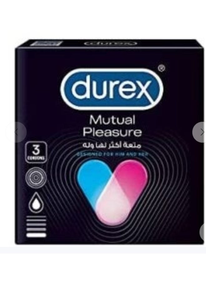 واقي ذكري ديوركس للمتعة المتبادلة، 3 قطع - Image 1